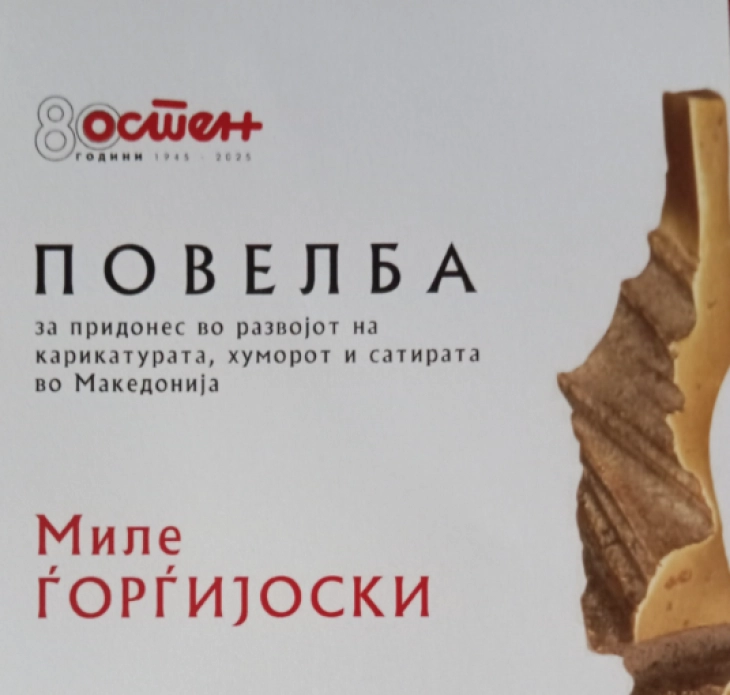 Повелби на истакнати автори за нивната соработка со „Остен“