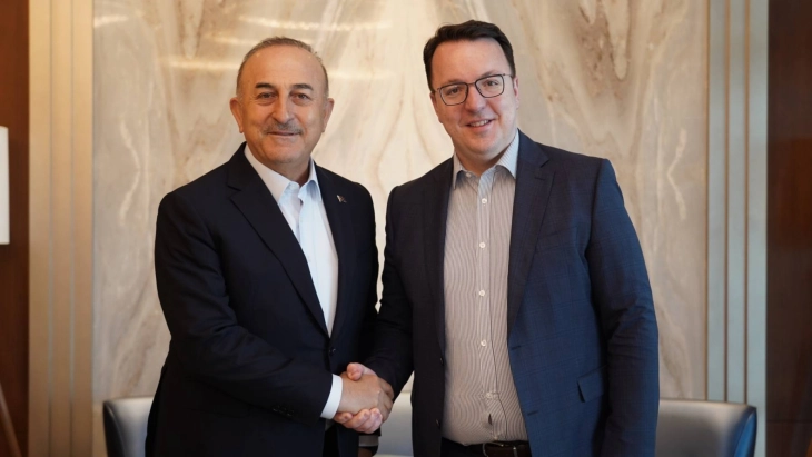 Средба на вицепремиерот Николоски со Мевлут Чавушоглу