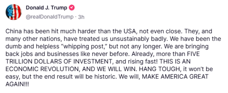 Трамп за царините: Ова е економска револуција и ќе победиме