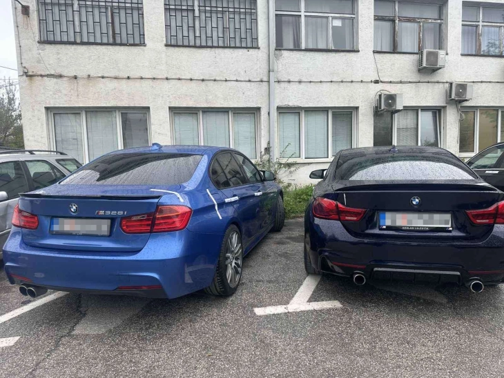 Janë konfiskuar dhjetë automjete për pjesëmarrje në “gara të egra” në Shkup