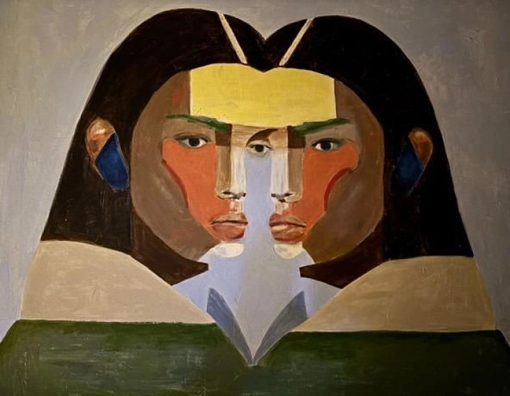 Отворање на изложбата „аСиметрија“ на Гордана Јаневска