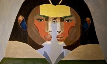 Отворање на изложбата „аСиметрија“ на Гордана Јаневска