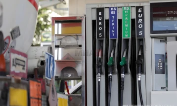 Benzinat dhe dizeli lirohen për 0,50 denarë për litër