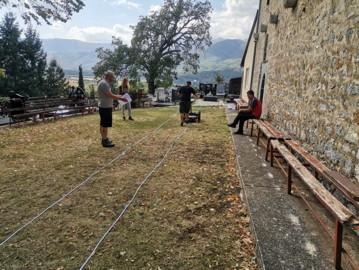 Продолжува проектот за геоскенирање и контролно сондажно археолошко истражување во селото Ташмаруништа