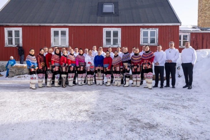 Greenland's new government takes office as Trump watches on