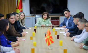 Në Kabinetin e Presidentes Siljanovska-Davkova u mbajt debat me temë 