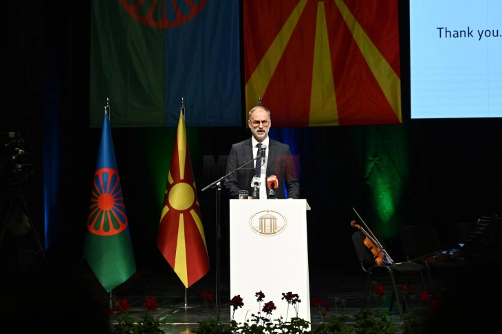 Stoilkoviq: Romët janë pjesë e pandashme e trashëgimisë kulturore të Maqedonisë së Veriut