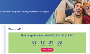 Thirrje e Komisionit Evropian për leje ushëtimi falas nëpër Evropë për të rinj prej 18 vjet