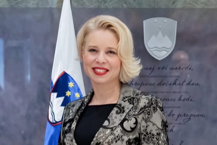 Kryetarja e Zborit shtetëror slloven për vizitë të parë zyrtare në vend