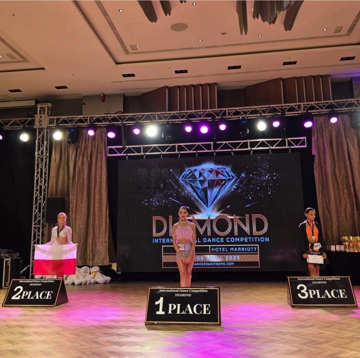 Сјајот на „Diamond Dance Competition“ во Скопје