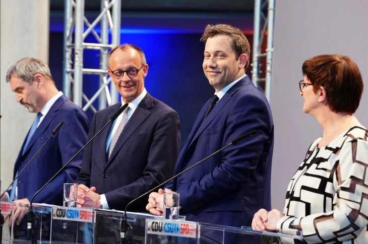 Merc publikoi planet e koalicionit të ri qeveritar gjerman