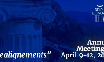 Ministri Mucunski në Forumin ekonomik Delfi në Greqi