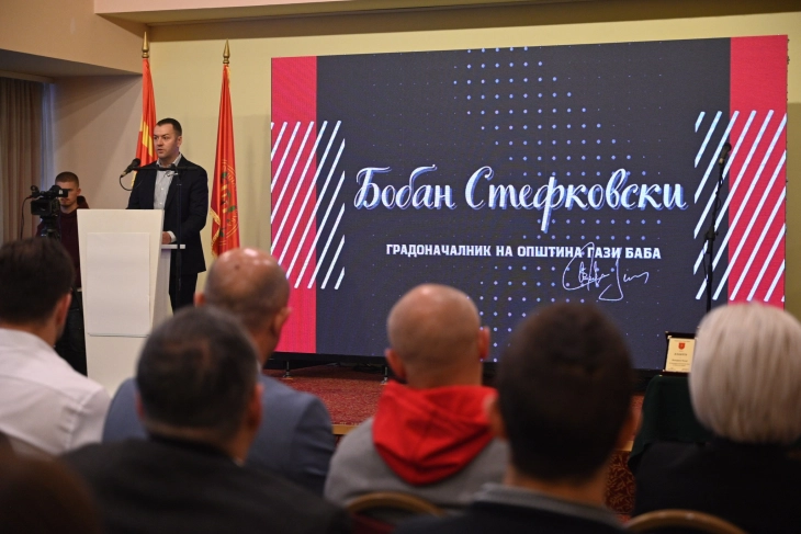 Стефковски започна со отчетни тематски настани: „Гази Баба за спортот”, инвестиравме во спортот како никогаш претходно