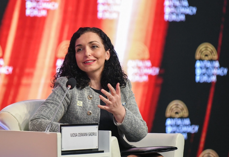 Osmani me ftesë të Erdoganit merr pjesë në Forumin diplomatik të Antalisë