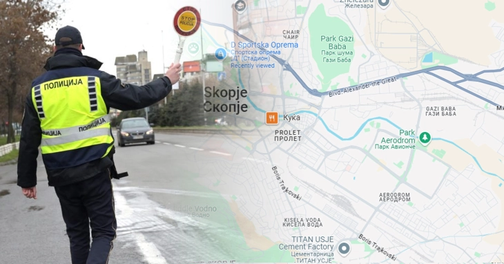 Викендов посебен режим на сообраќај во Скопје и на патот ГП Блаце - скопска обиколница