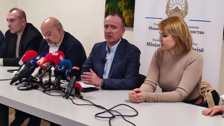 Fifty-seven patients treated in Skopje and abroad, two in critical condition: health minister