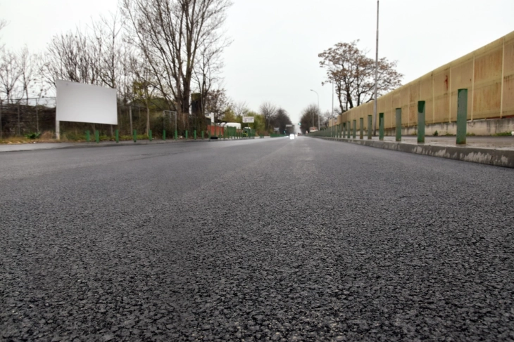 Заврши реконструкцијата на улицата „808“ во општина Гази Баба