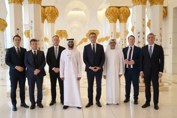 PM Mickoski resumes visit to United Arab Emirates