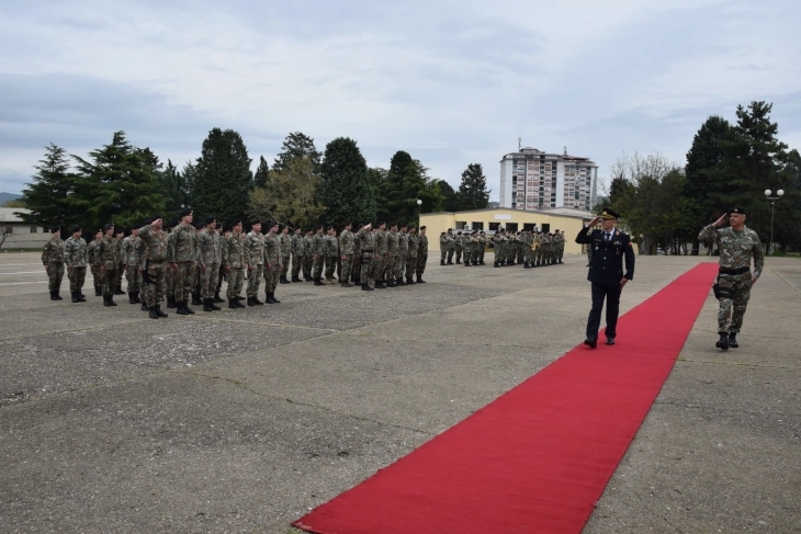 Во велешката касарна одбележан Денот на Командата за обука и доктрини