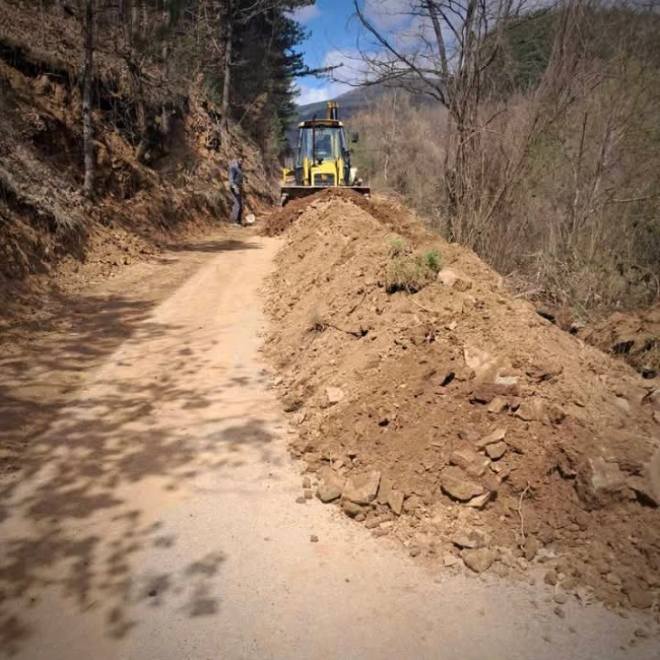 Во напредна фаза е изградбата на новата канализациска линија во каменичкото село Моштица