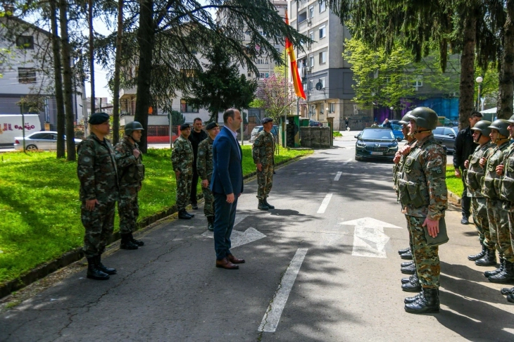 Мисајловски: Подобрување на условите за работа за секој припадник се приоритет на Министерството и на Армијата