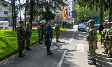 Misajllovski: Përmirësimi i kushteve për punë për çdo pjesëtar janë prioritet i Ministrisë dhe Armatës