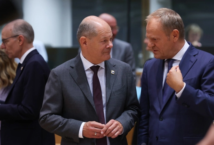 Germany's Scholz bids farewell to Tusk on visit to Warsaw