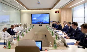 PM Mickoski presents investment opportunities at Dubai meetings