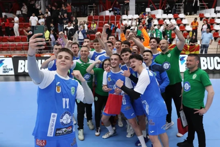 Младинскиот ракометен тим на „Еурофарм Пелистер“ се пласира на финалниот турнир во Келн