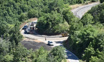 Në fazë përfundimtare rehabilitimi i rrugës nga Ohri drejt Shën Naumit