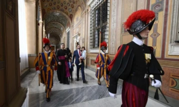 Presidenti amerikan Xhej Di Vens është takuar me papa Françeskun