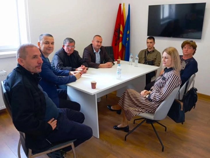 Директорката на Комисијата за односи со верски заедници и религиозни групи Оливера Трајковска во посета на Пустец