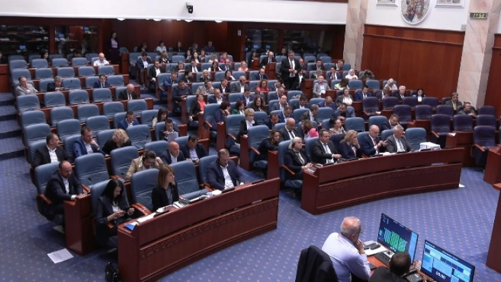 Parliament adopts several laws with no debate