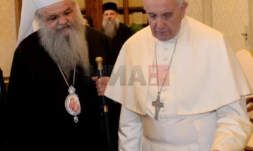 Сочувство од архиепископот Стефан за упокојувањето на папата Франциск