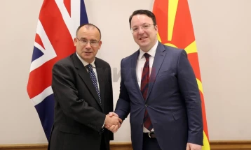 Takim Nikolloski - Tomas në Londër: Në fokus bashkëpunimi ekonomik dhe strategjik mes dy vendeve