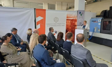 Komuniteti i biznesit ndihmon në përmirësimin e kushteve në arsimin e lartë, dhuron pajisje bashkëkohore industriale për Fakultetin e makinerisë në Shkup