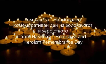 Shënohet Dita kombëtare e përkujtimit të holokaustit dhe heroizmit në Izrael