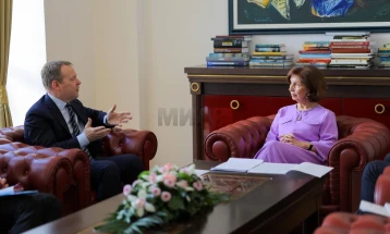 Takim i Siljanovska- Davkovës me Kristof Kamp, komisar i lartë i OSBE-së për pakicat kombëtare