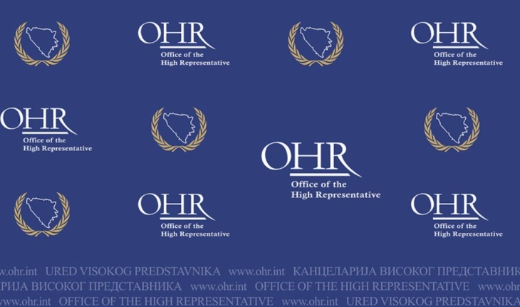 ОХР: На банките во БиХ им е наложено да префрлат средства за финансирање на СНСД и Обединета Српска на Централната банка на БиХ