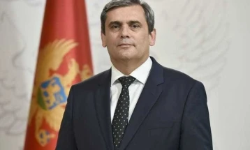Montenegrin foreign minister Ibrahimović arrives in Skopje for official visit