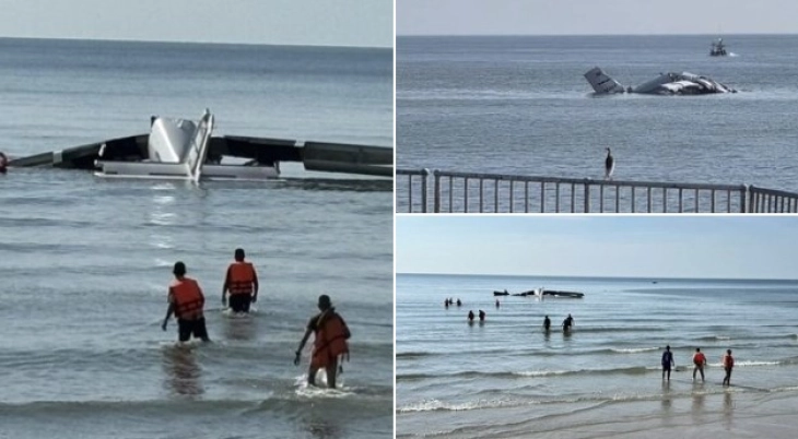Шестмина мртви во пад на авион на тајландската полиција во морето