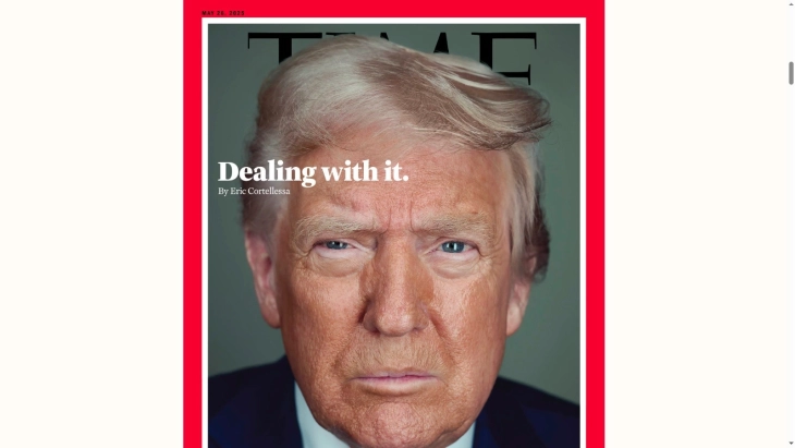 Trump tells Time magazine that Crimea will stay under Russian control