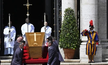 World bids farewell in funeral service for pope who 'touched hearts'