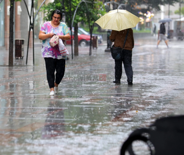 Променливо облачно и нестабилно со повремени локални врнежи од дожд и грмежи