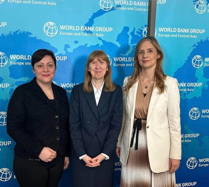 Висoки претставници на Светската банка на средбите со гувернерката Ангеловска-Бежоска во Вашингтон го поздравија членството на нашата земја во СЕПА