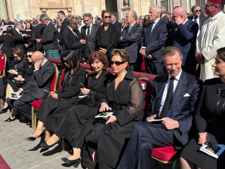 President Siljanovska Davkova attends Pope Francis funeral mass
