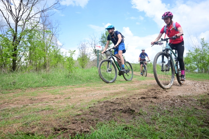 Се одржа велосипедска тура „Експедиција низ срцето на Илинден 2025“