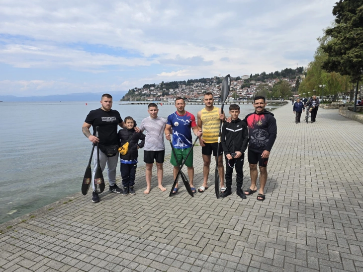 Кајакарите на Арка - Борец од Велес со забележителни резултати на изборните натпревари во Охрид