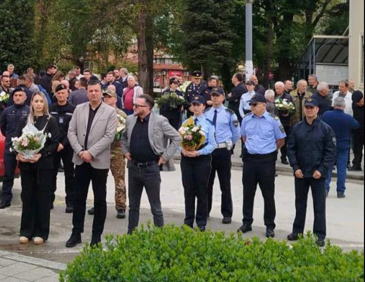 СВР Битола го одбележа денот на загинатите битолски полицајци во Вејце