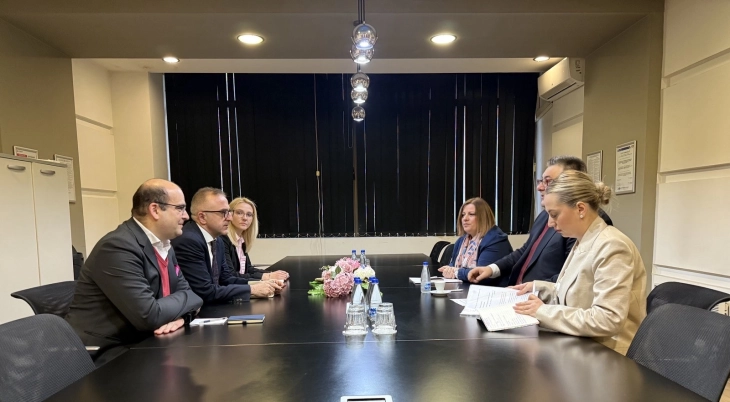 Средба на министерот за јавна администрација Горан Минчев со претставници на СИГМА